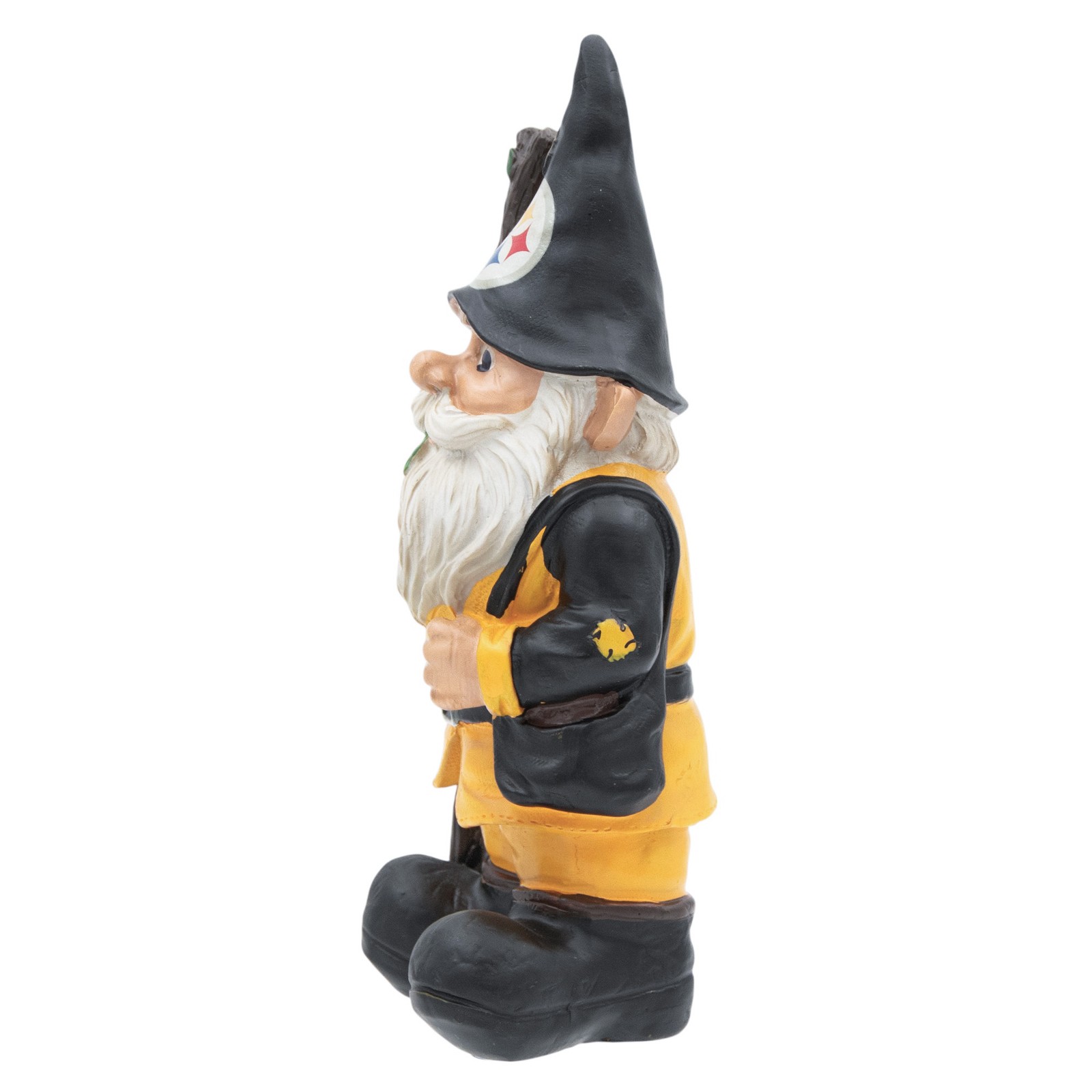 Officially Licensed NFL Pittsburgh Steelers 8-1/2″ Poly-resin Garden Gnome