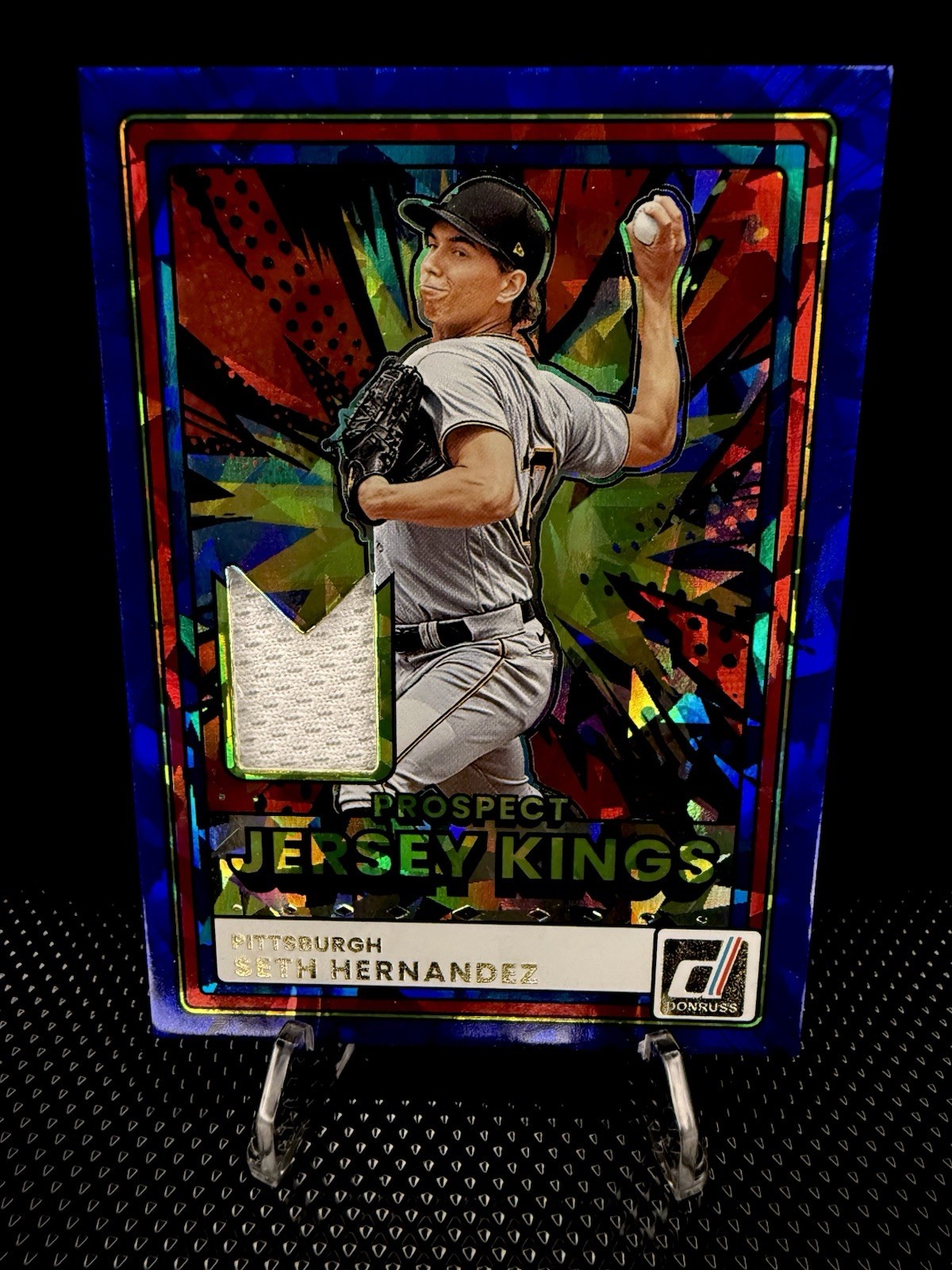 2026 Donruss Seth Hernandez Jersey Kings Blue Ice Relic #PJK-SH