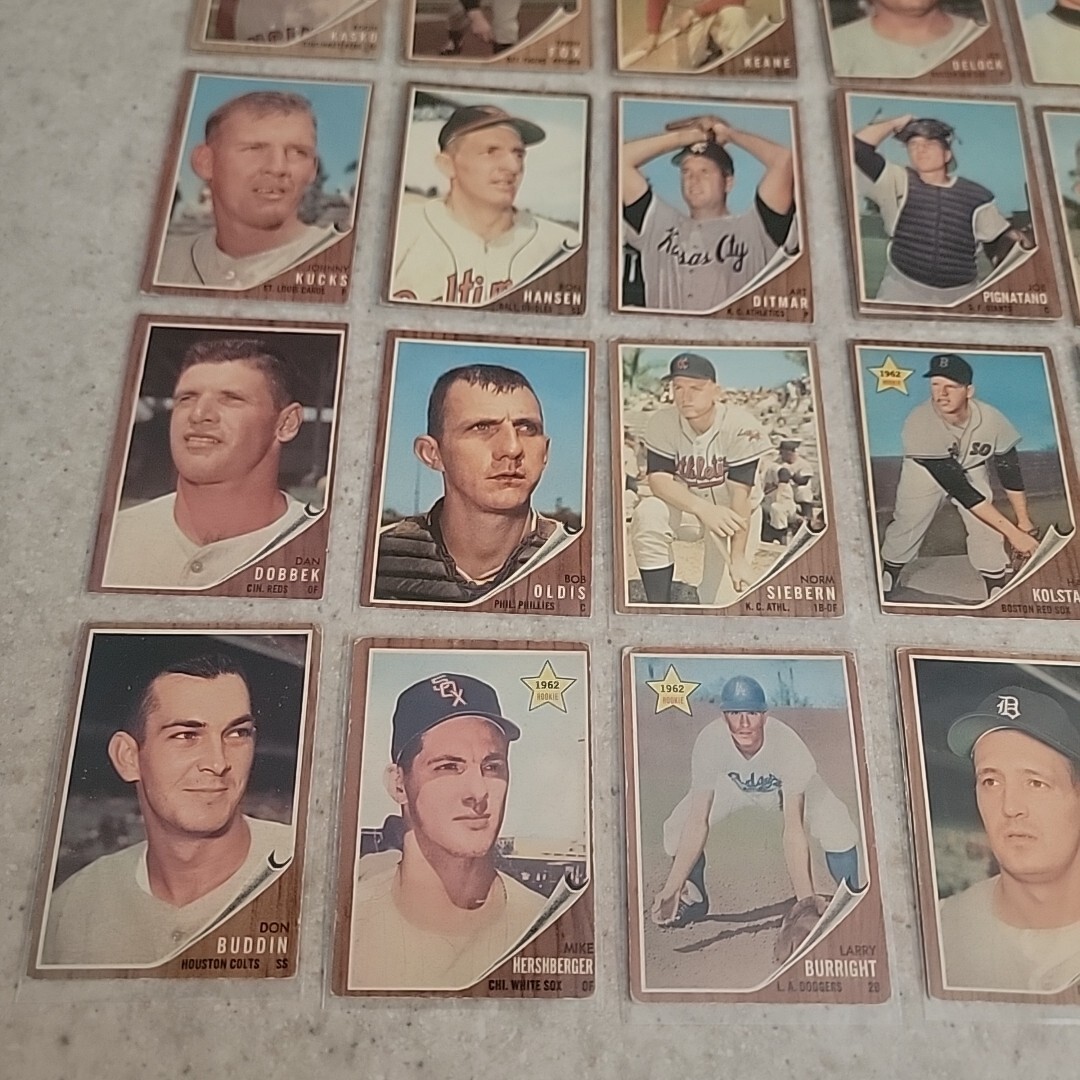 1962 Topps Baseball Your Choice