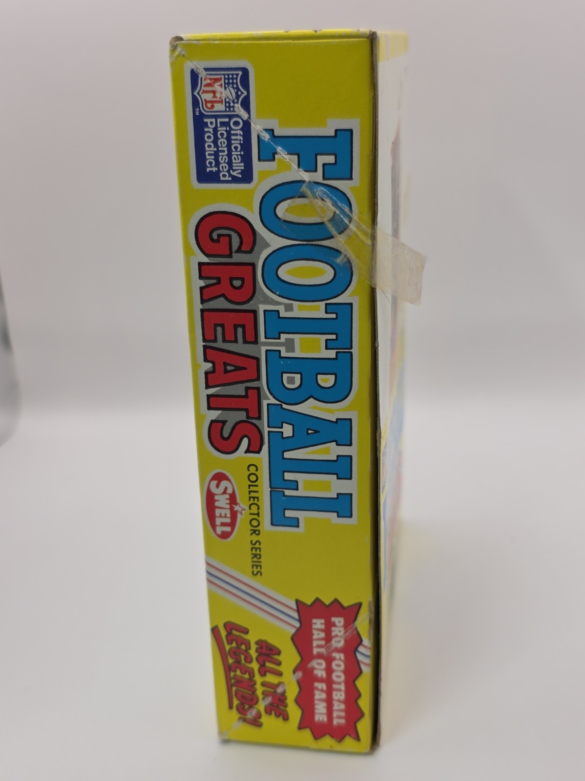 1989 Swell Football Greats Wax Box 36 Sealed Packs 10 Card/pack 360 Cards