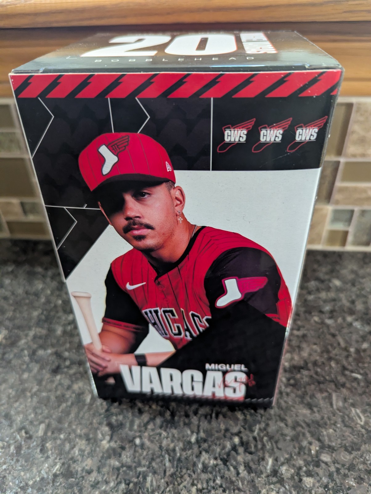 Miguel Vargas Bobblehead Chicago White Sox SGA 4/24/26 New In Box
