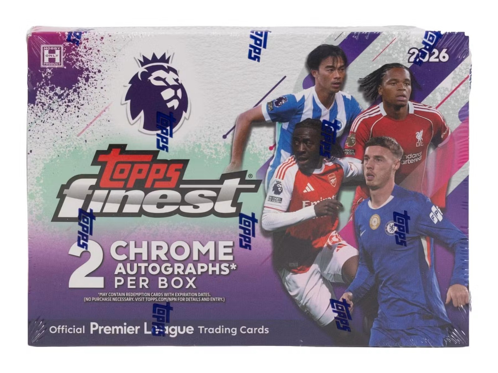 2026 TOPPS FINEST PREMIER LEAGUE SOCCER EPL HOBBY BOX – NEW – FREE SHIP 🔥🔥🔥