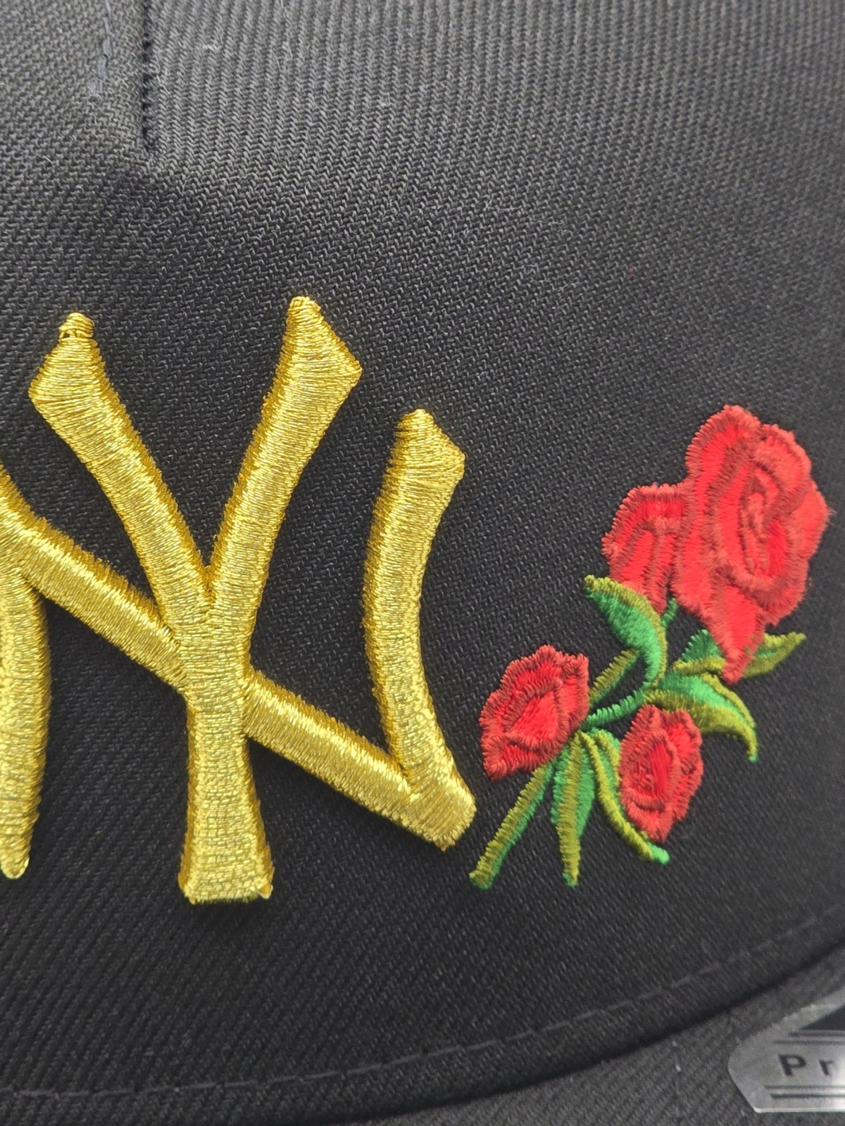 New Era NY Yankees Subway Series Black Gold Rose 🌹 9Fifty A-Frame Snapback Hat