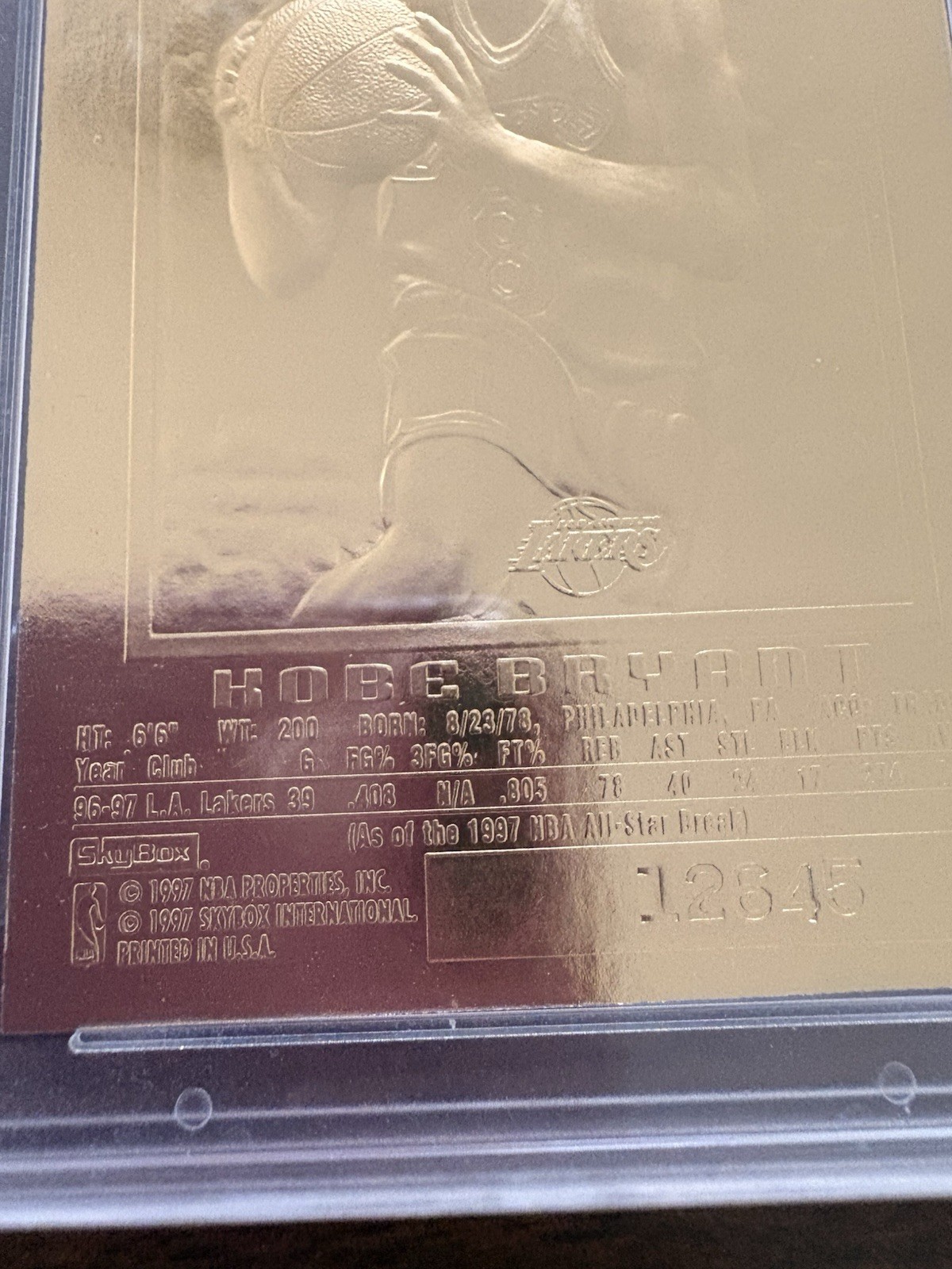 Skybox Kobe Bryant rookie signature Purple 🏀🏀
