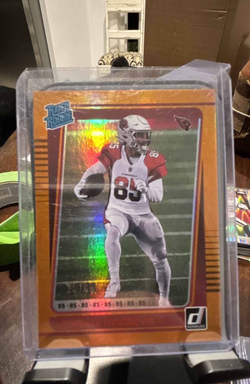 2021 Panini Donruss – Rated Rookie Rondale Moore #270 Jersey Number /85 (RC)