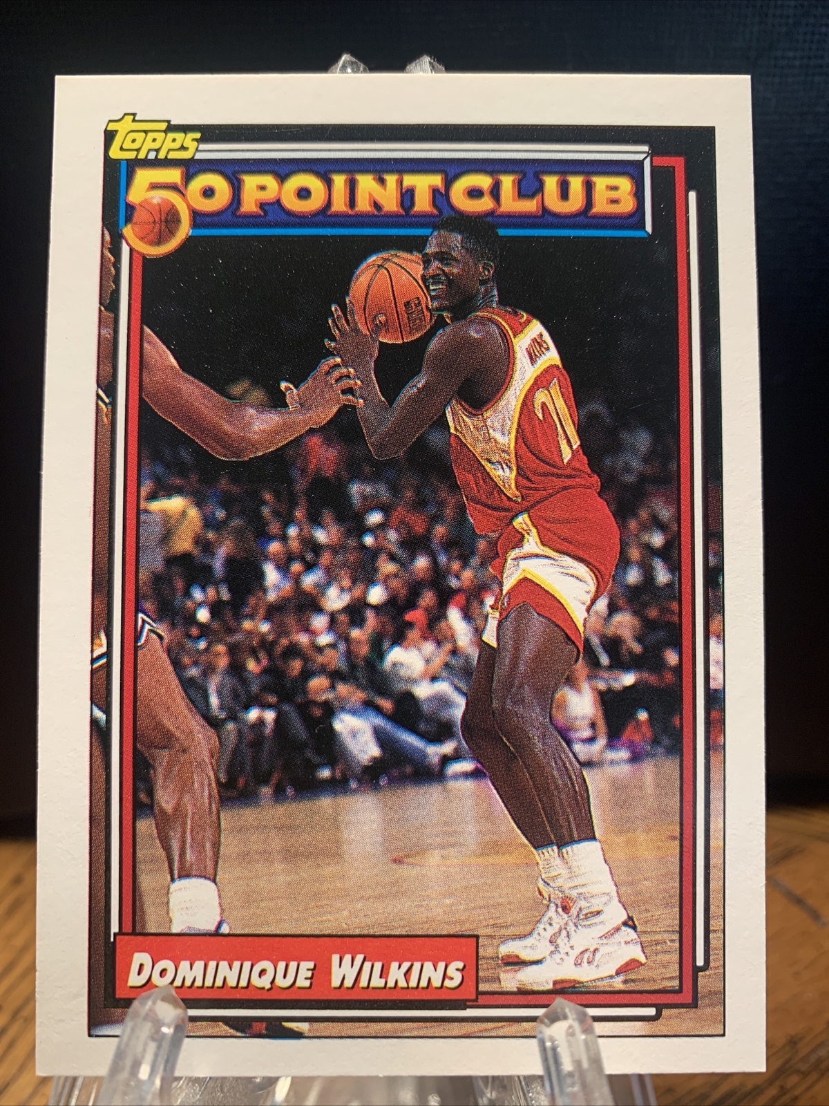 1992-93 Topps 50 Point Club Dominique Wilkins Atlanta Hawks #200