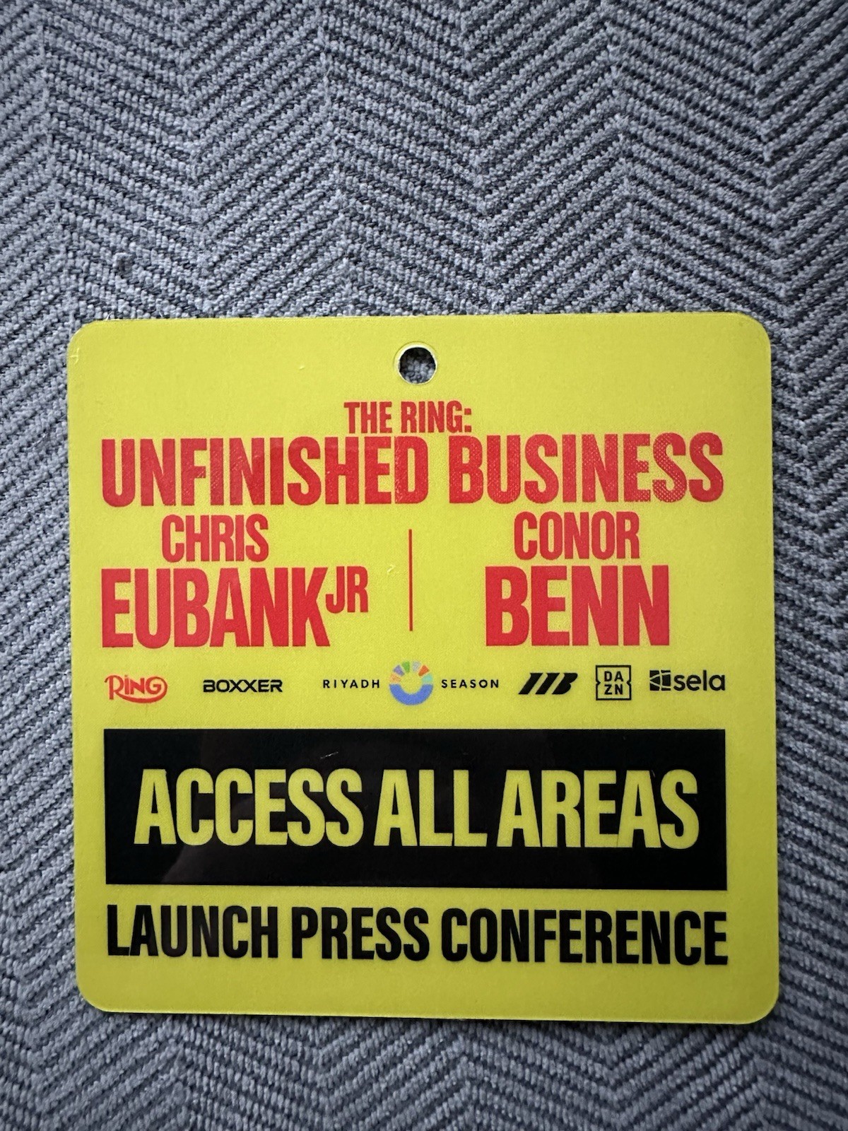 Chris Eubank Jr vs Conor Benn Launch Press Conference Pass Unfinished Business