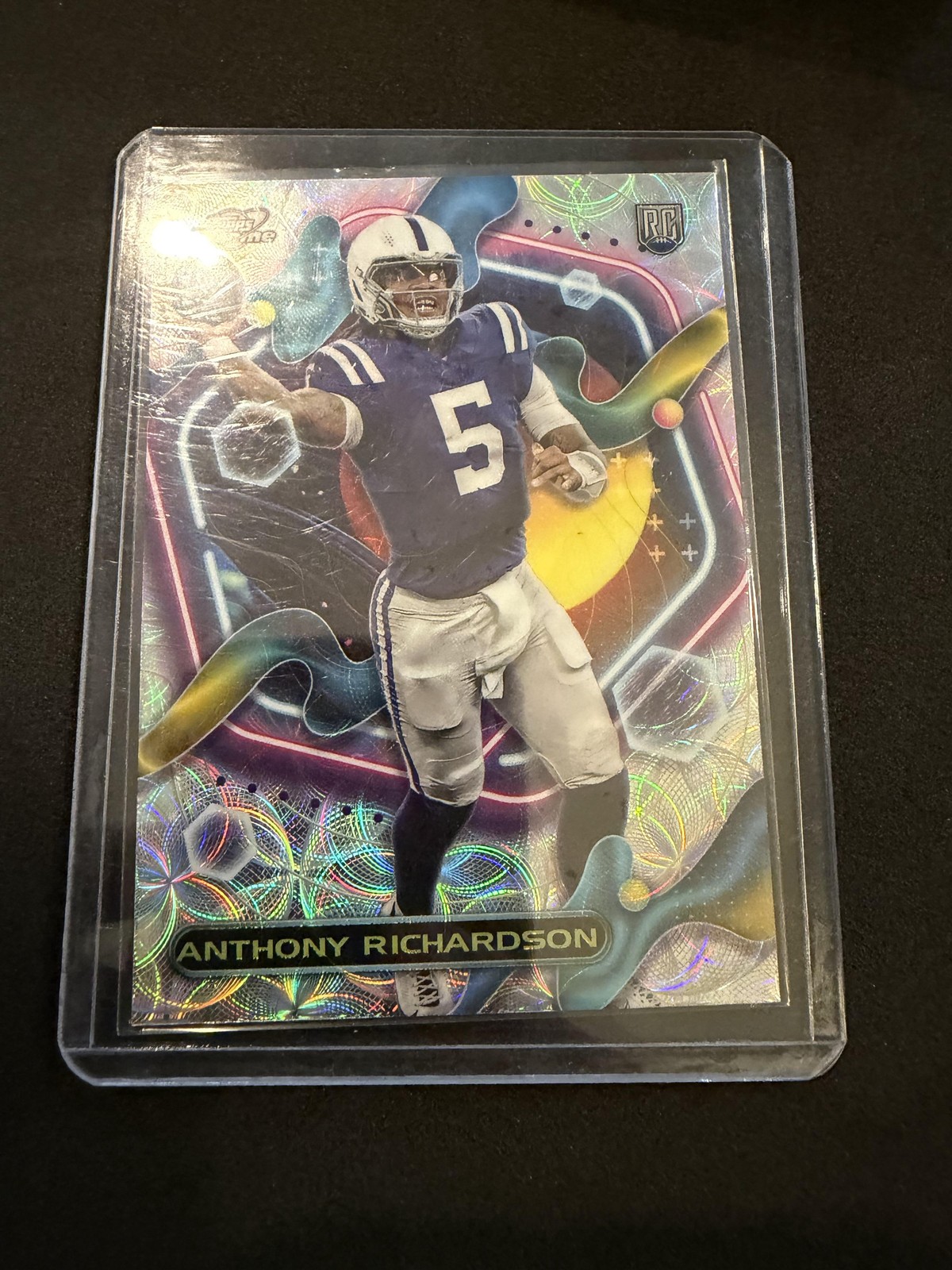 2023 Topps Composite #253 Anthony Richardson Cosmic Chrome Nucleus