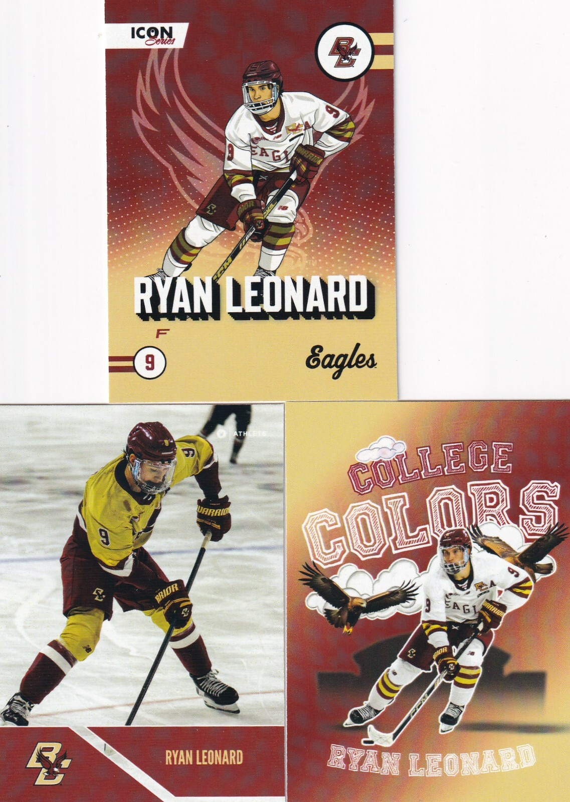 2024-25 Onit Athlete Boston College Mens Hockey Pick A Card – Base & Insert