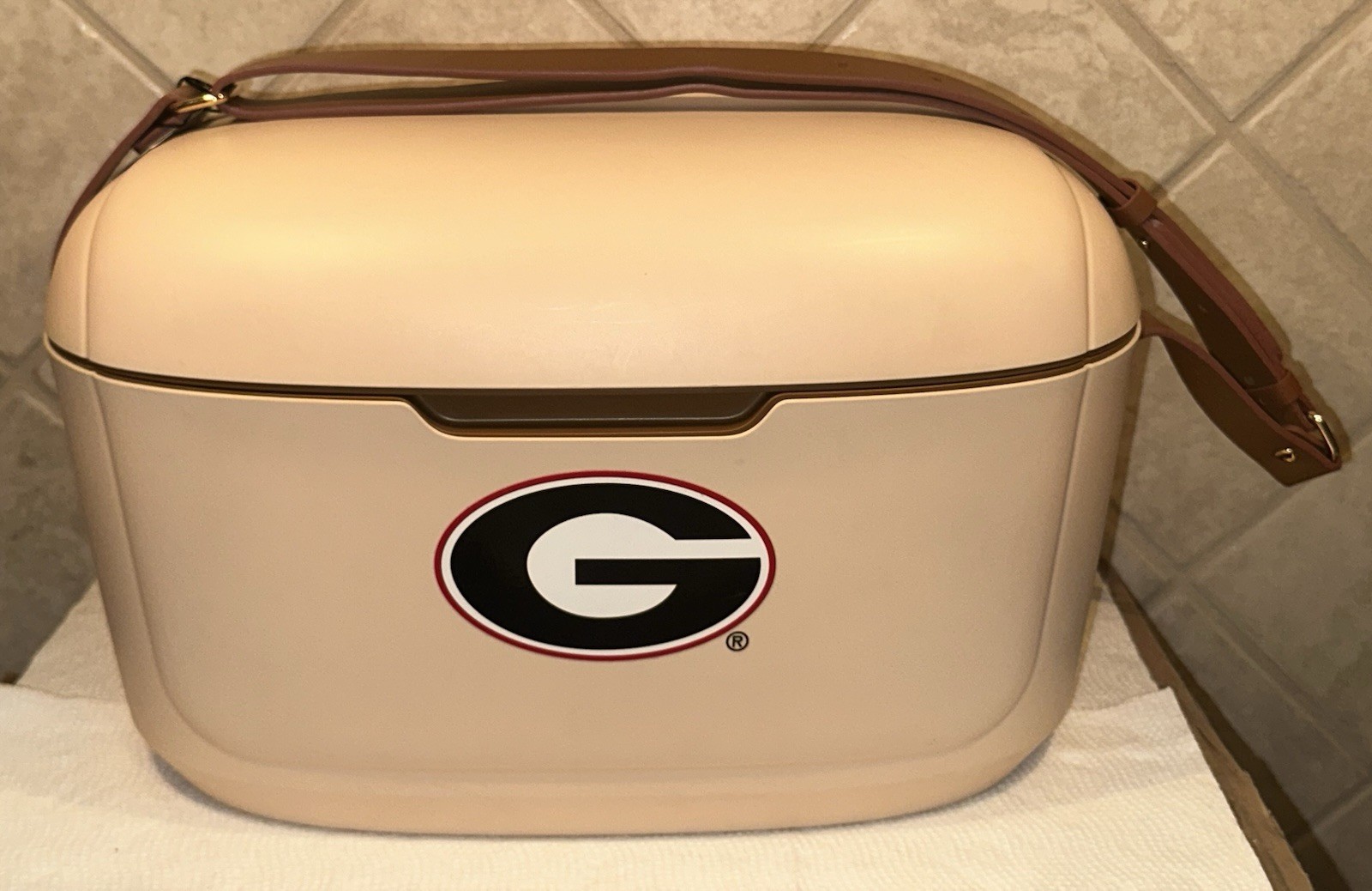 New The Memory Company Licensed NCAA Georgia Bulldogs 12 qt Vintage Style Cooler