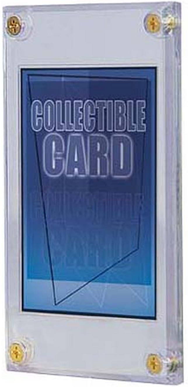 1/4″ Acid-Free Screwdown Trading Card Holder – Preserves and Protects Your Cards