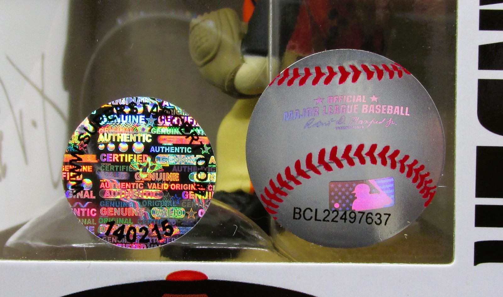 Justin Verlander Signed Funko In Case With COA (140215) (Giants)