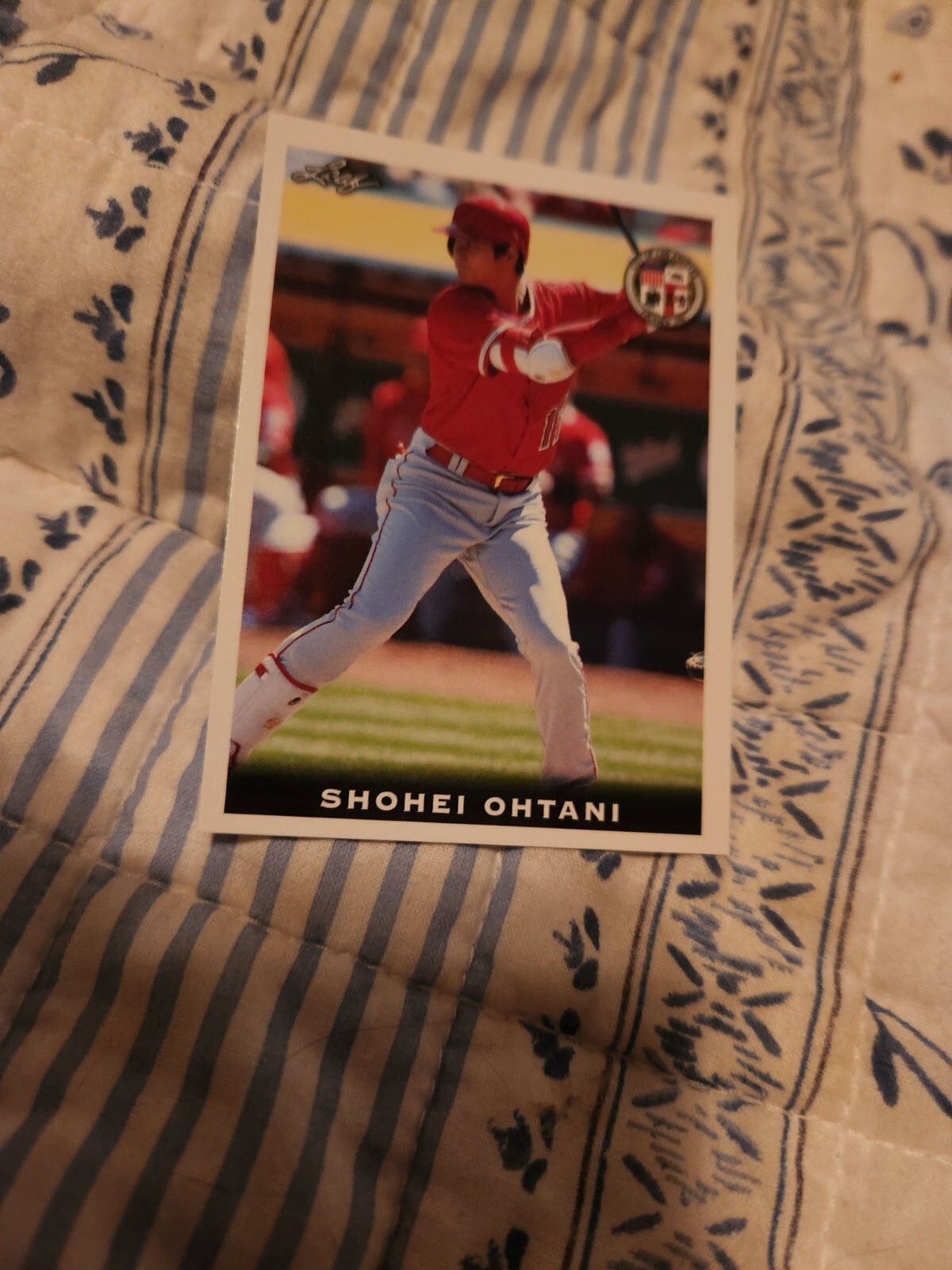 2018 LEAF THE NATIONAL SHOHEI OHTANI ROOKIE BASEBAL CARD+FREE LTD.PROMO ROOKIE