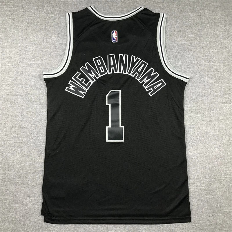 Free Tax New 2026 #1 Wembanyama Men’s Stitched Jersey 9 Colors