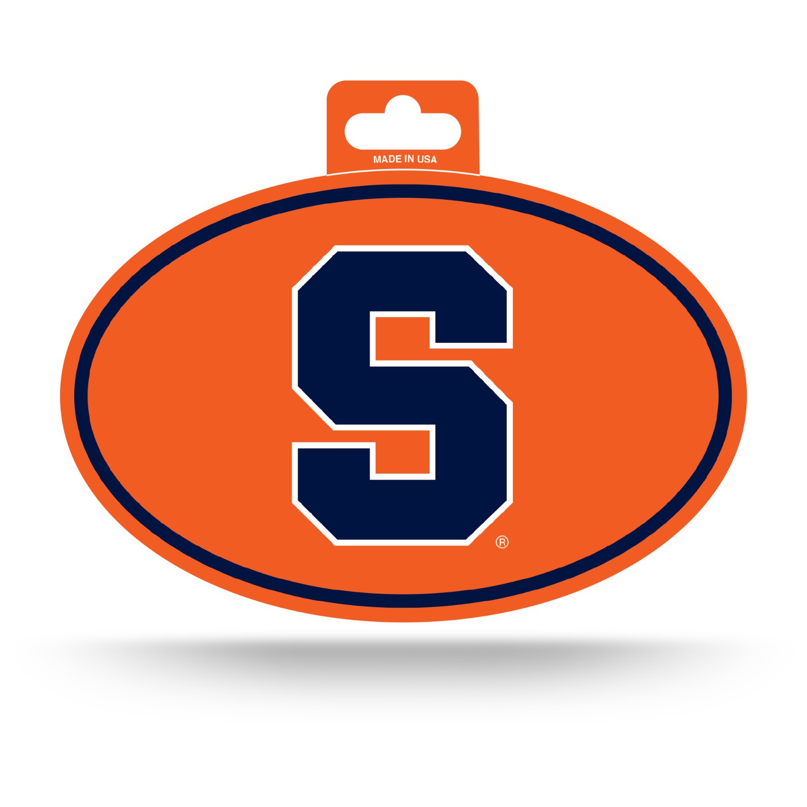Syracuse Orange Oval Decal Sticker Full Color NEW 3×5 Inches Free Shipping