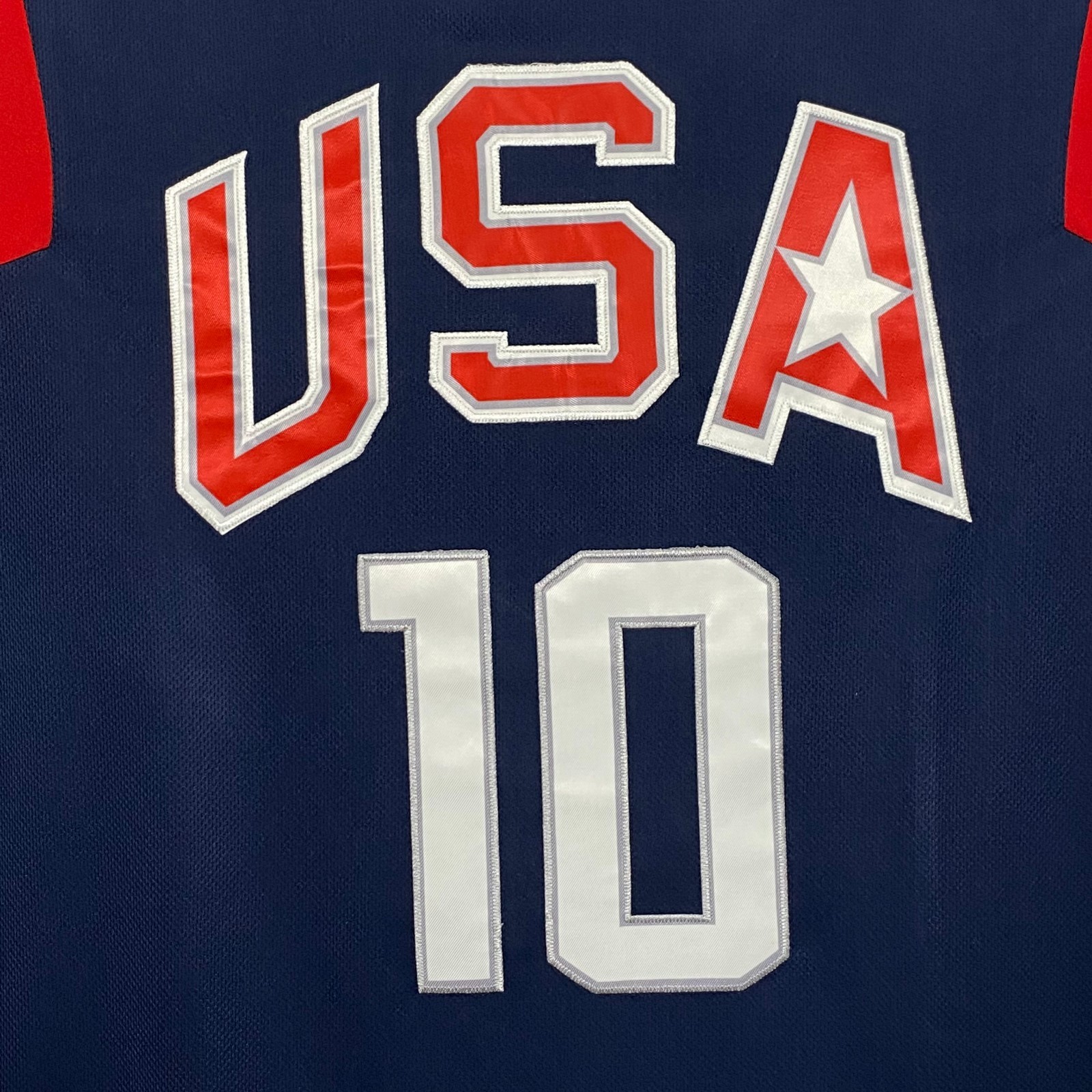 Kobe Bryant #10 Embroidered Blue and Red Jersey