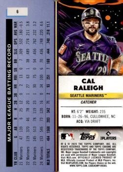 Cal Raleigh 2025 Topps Chrome Cosmic #6 Seattle Mariners