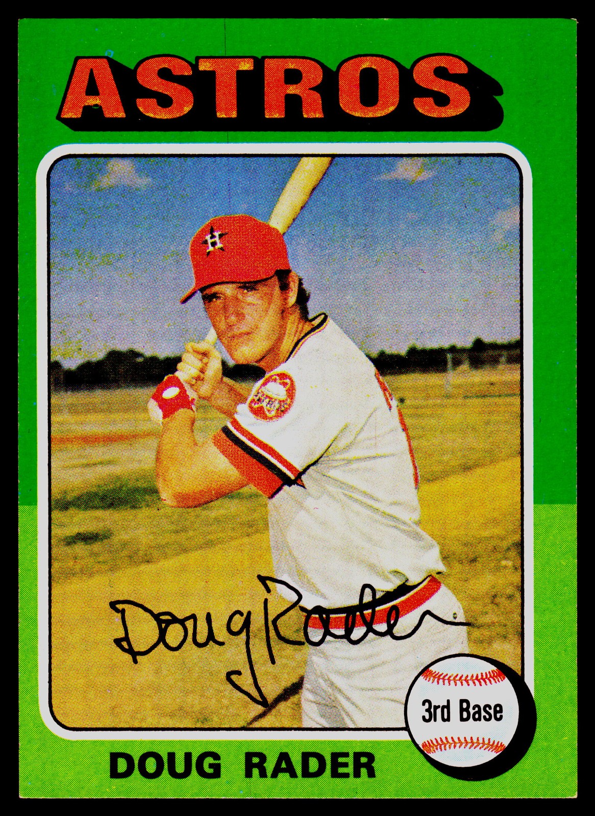1975 Topps #165 Doug Rader – VG