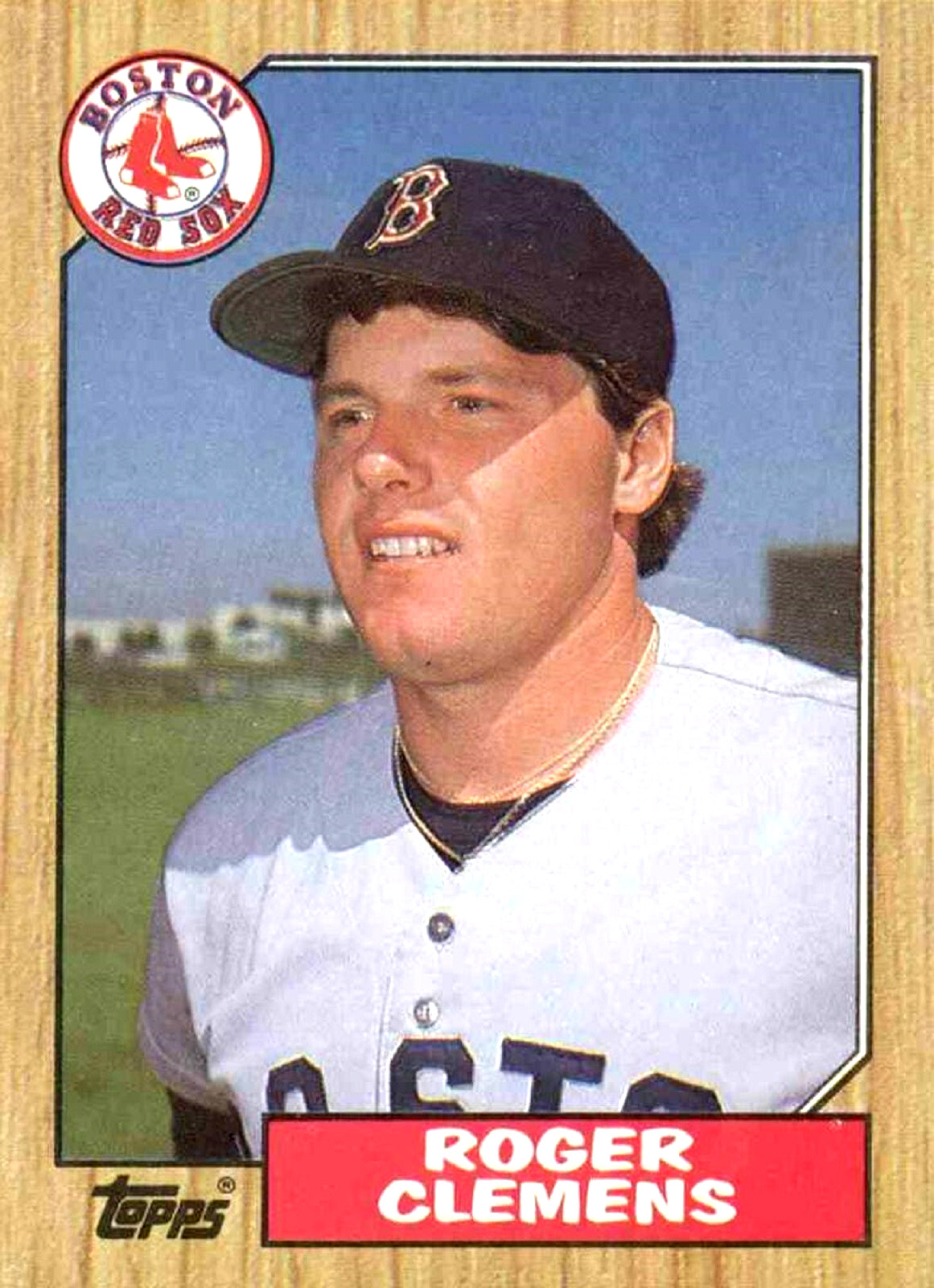 1987 Topps #340 Roger Clemens Boston Red Sox