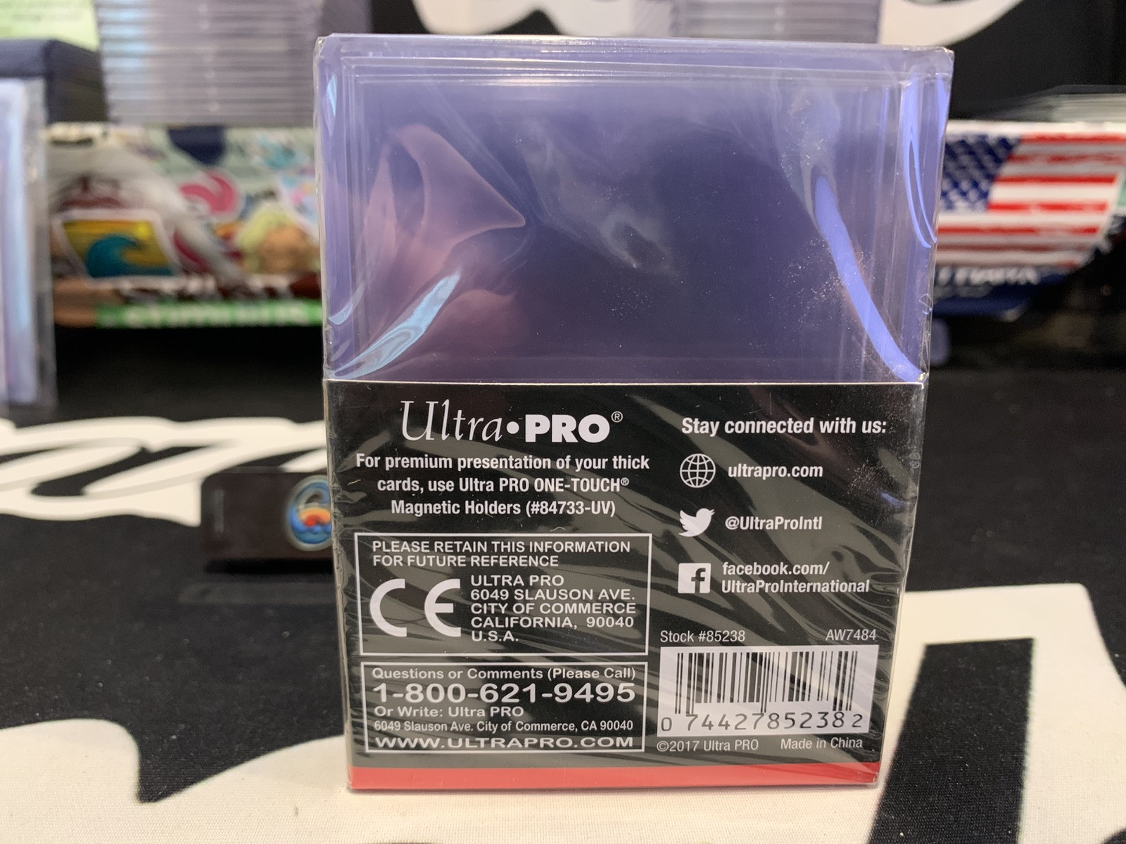 Ultra Pro 3X4 Super Thick Toploaders 1 Pack of 10 for up to 260pt Cards JW