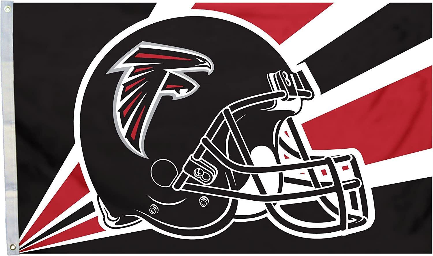 Atlanta Falcons 3×5 Foot Flag Banner, Metal Grommets. Outdoor, Single Sided,…