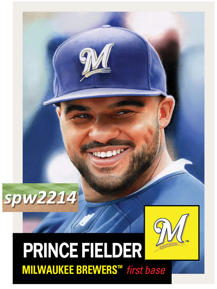 Topps Living Set Prince Fielder #929 – Presale