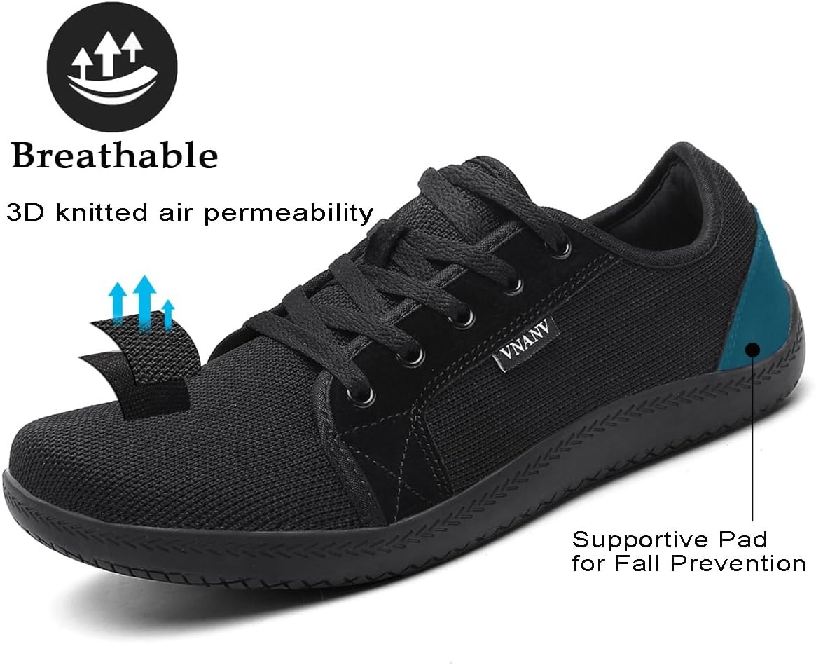 Women Barefoot Shoes Wide Toe Minimalist Walking Slip on Zero Drop…