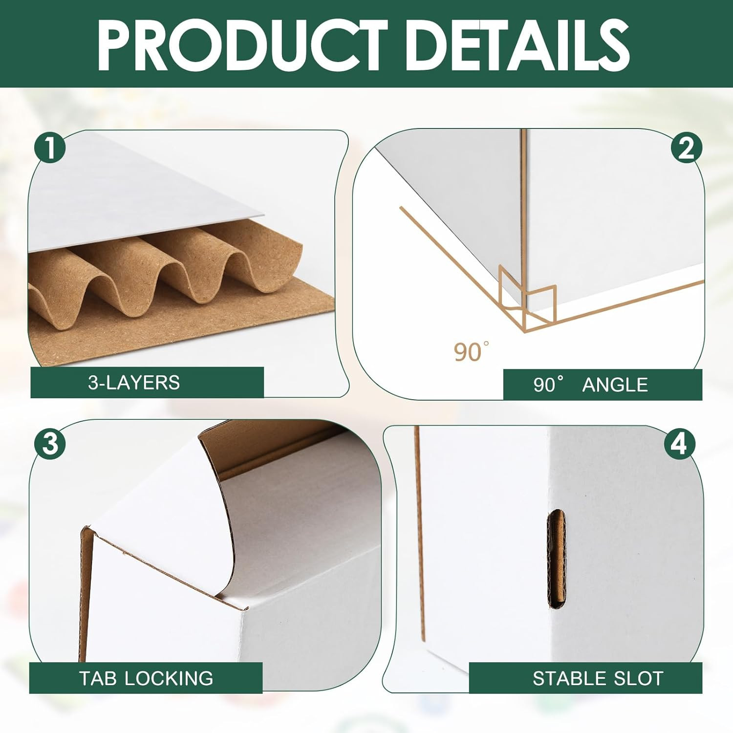 150 Pcs 400 Count Trading Card Storage Box Cardboard Baseball Card Storage Box C