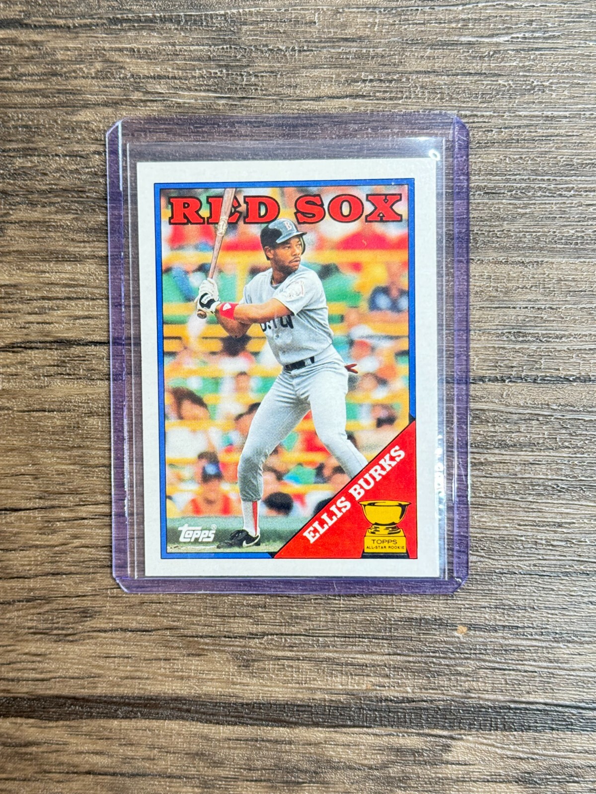 1988 Topps – Topps All-Star Rookie #269 Ellis Burks (RC)