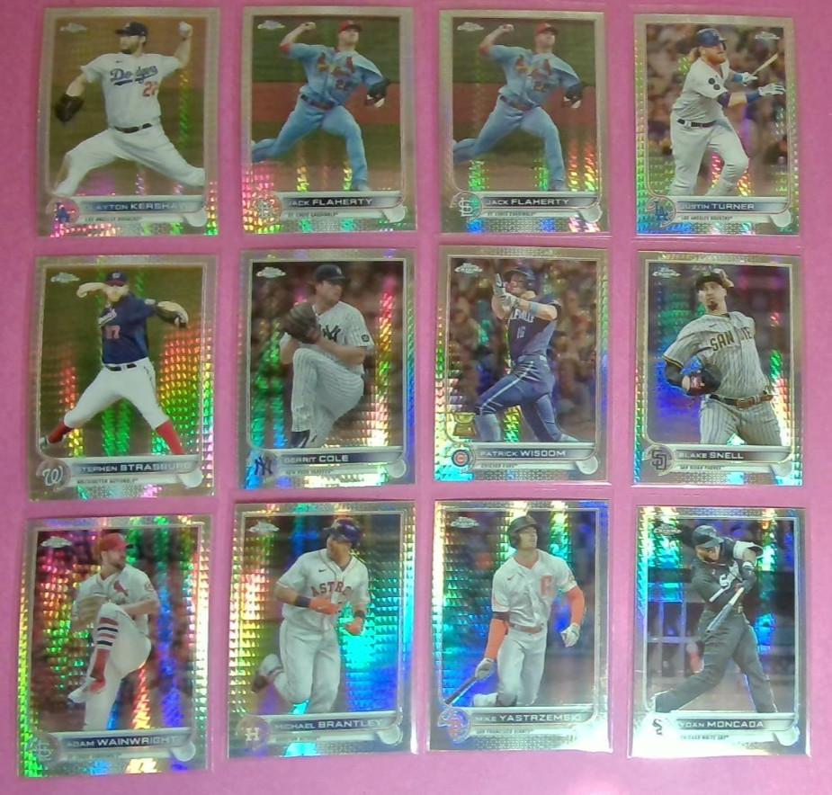 (57) CARD LOT OF MIXED REFRACTORS/PRISM