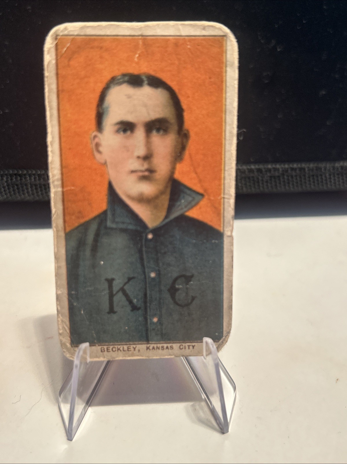 1909 T206 HOF Jake Beckley 350 Piedmont Back