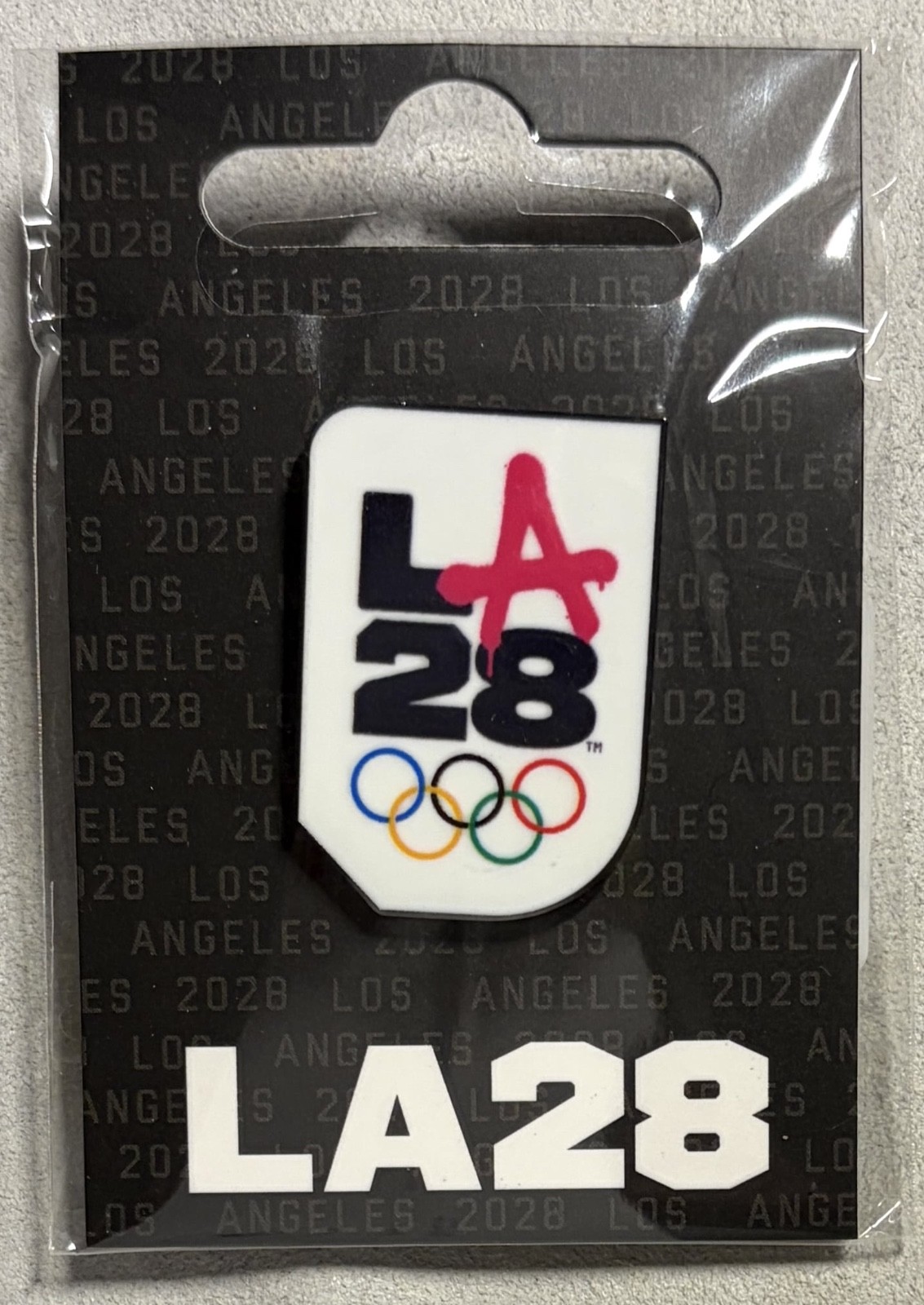 Official LA28 Los Angeles 2028 Summer Olympic Pin – Graffiti “A” Edition