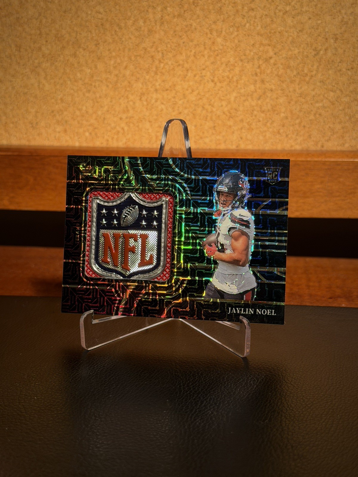 2025 Panini Select Jaylin Noel Rookie Patch NFL Shield Black 1/1 RC RARE SSP SP