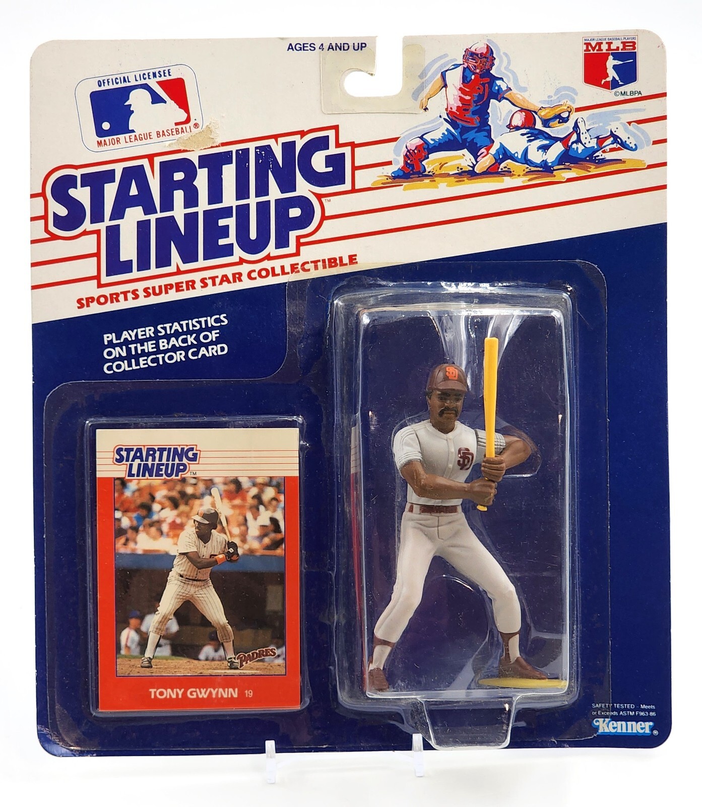 1988 Starting Lineup Tony Gwynn San Diego Padres SLU Kenner Sports Figure TG2