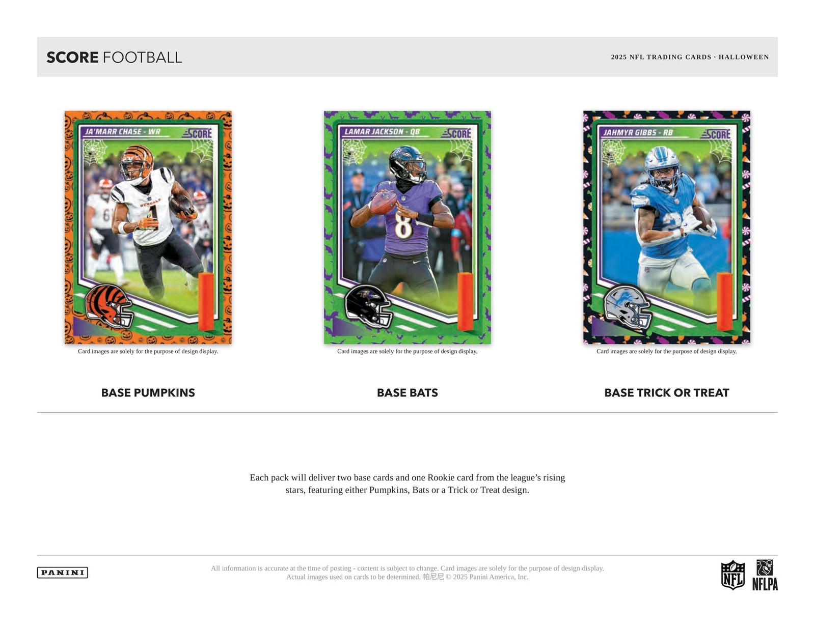 2025 PANINI SCORE-A-TREAT HALLOWEEN FOOTBALL 40-PACK BOX (LOT OF 12)