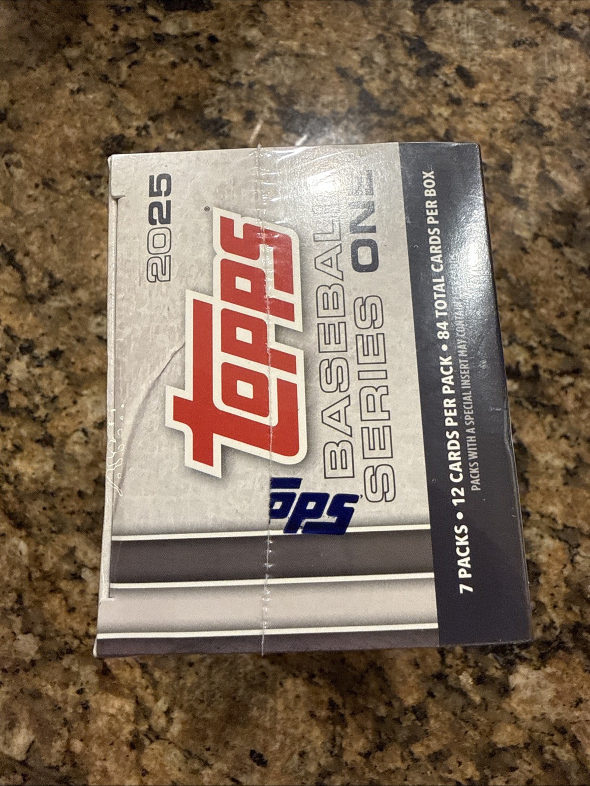 2025 Topps Series One 1 Retail Blaster Box SEALED 7 Packs 12 Cards Per Pack