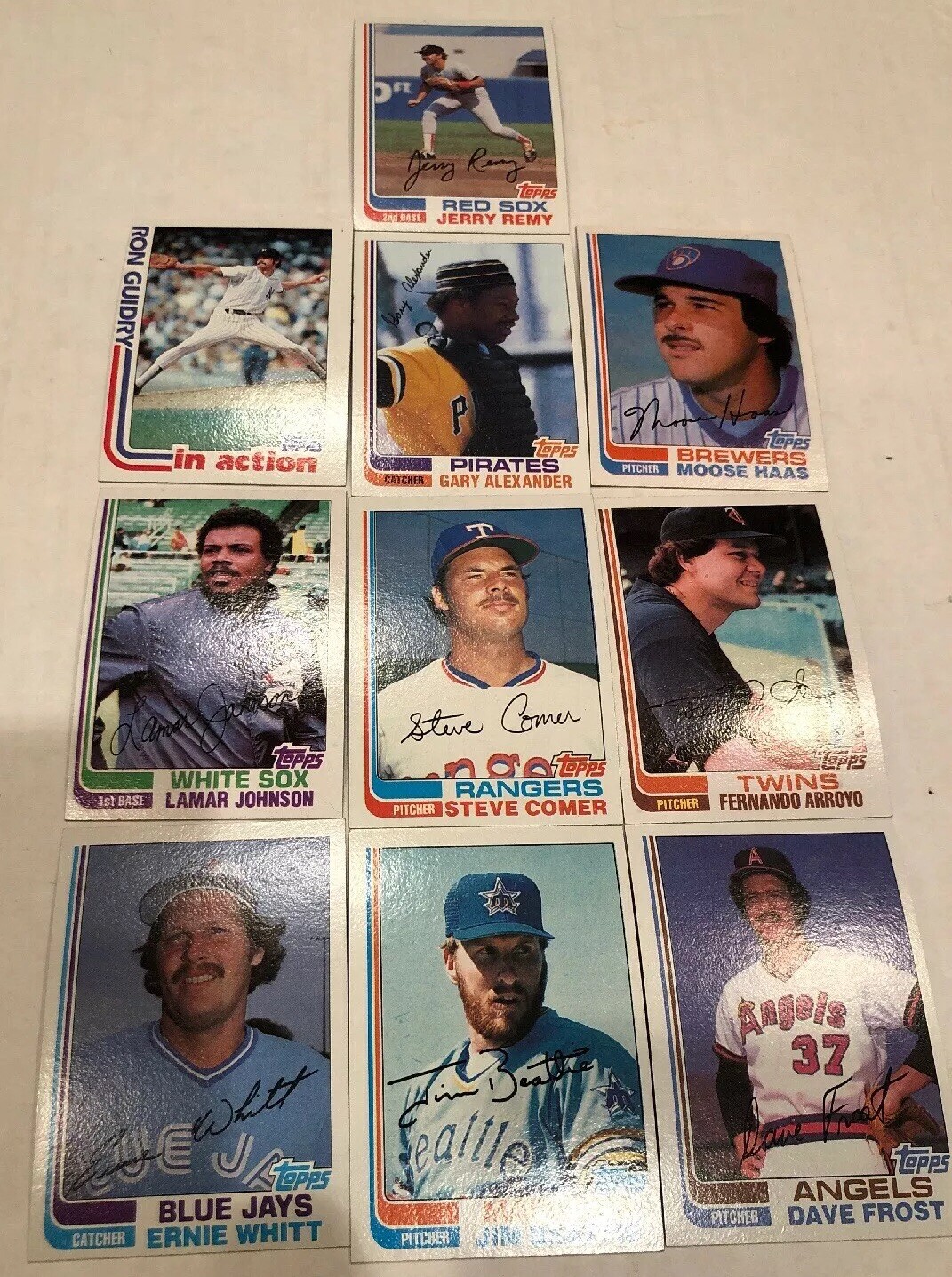 1979 1980 1981 1982 Topps Baseball U Pick 20 Cards Complete Your Set Lot New Ex+