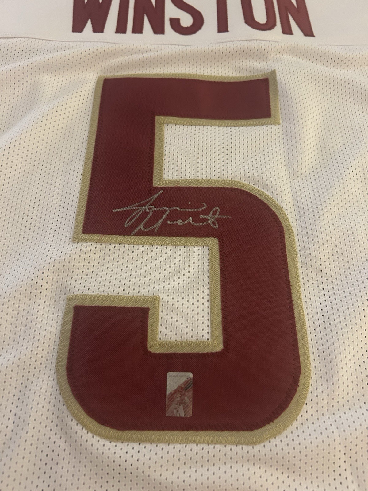 Jameis Winston Signed Florida State Football Jersey w/ Player Authentication