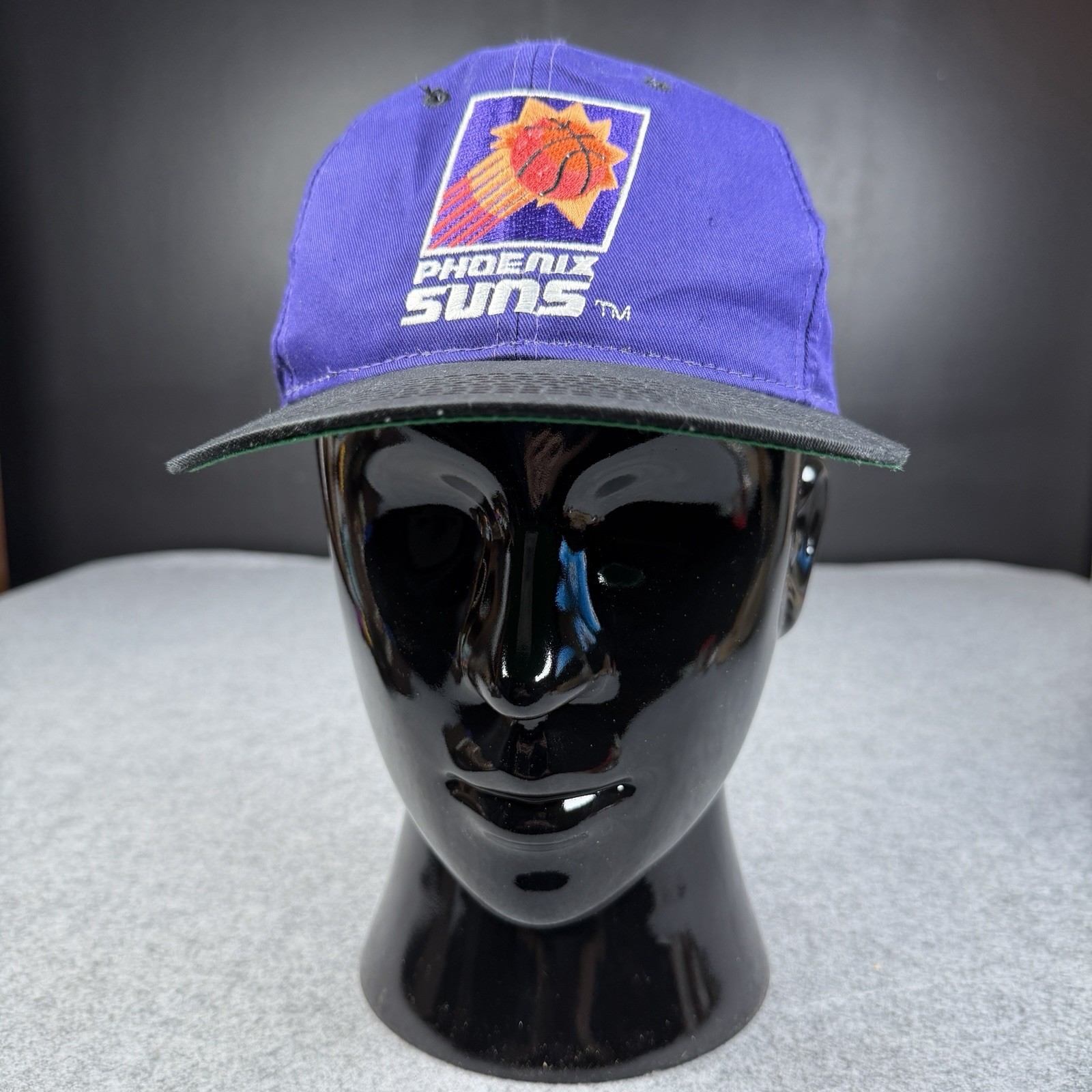 Vintage 90s Phoenix Suns Sports Specialties Basketball NBA Snapback Hat Youngan