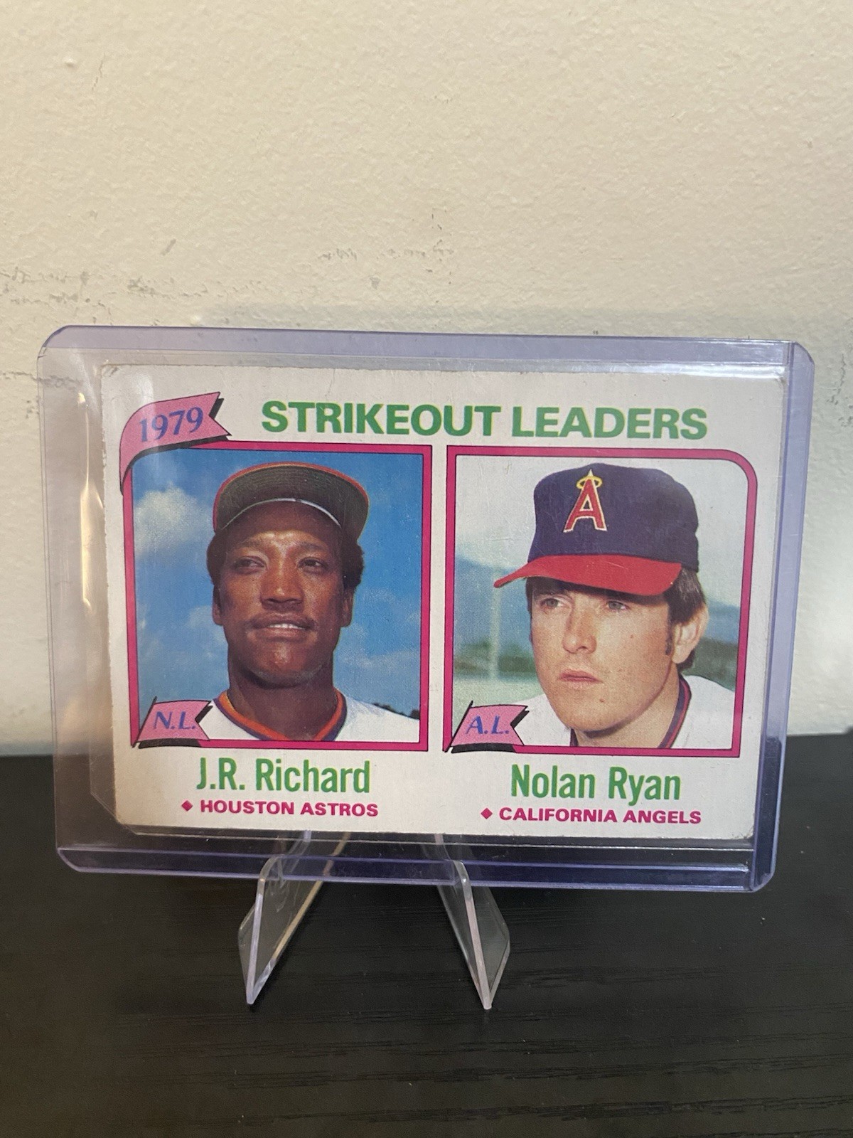Nolan Ryan Topps 5 Card Lot – Condition varies From LP – HP! MLB LEGEND!