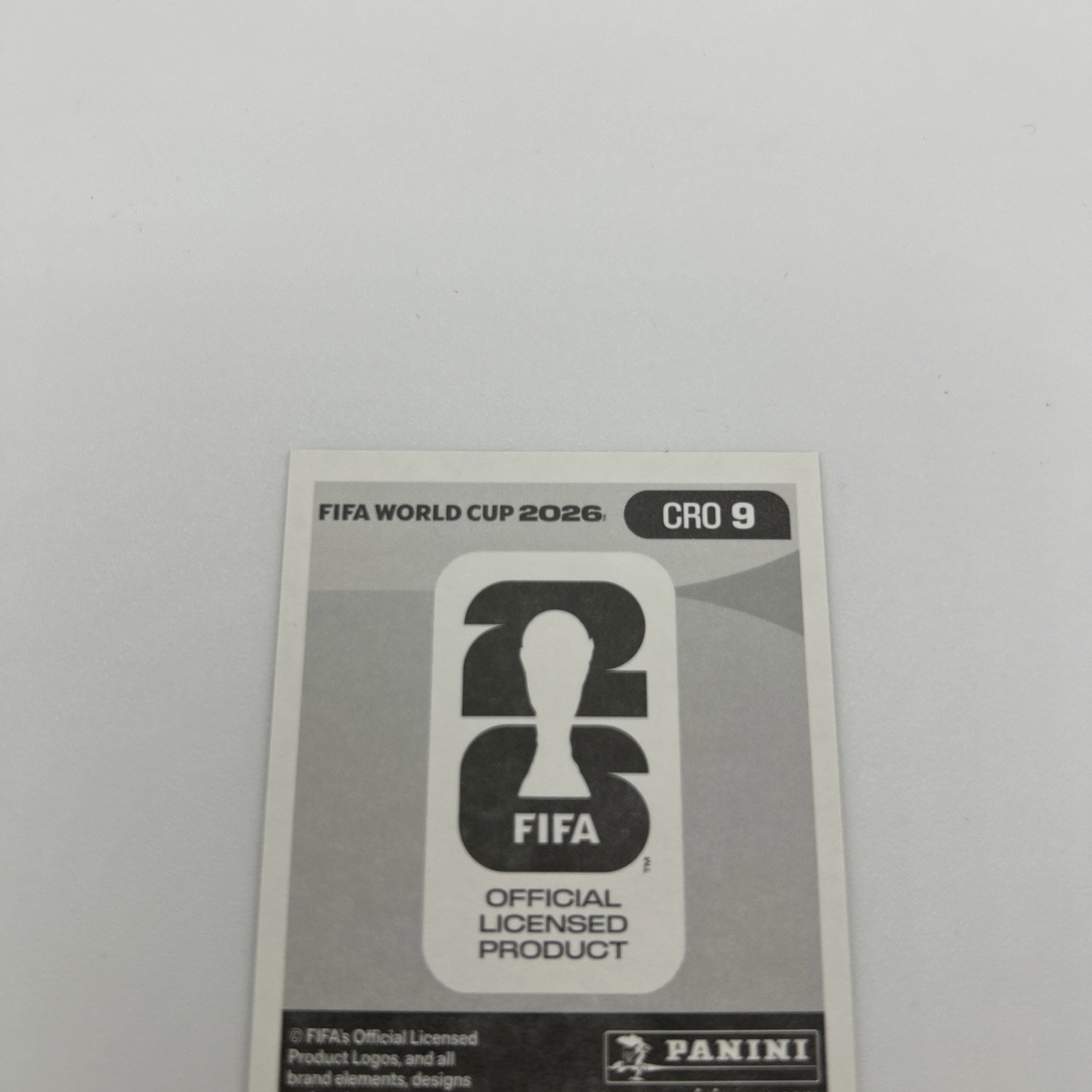 Luka Modric Gold Parallel CRO9 FIFA World Cup 2026 Panini Sticker Croatia…