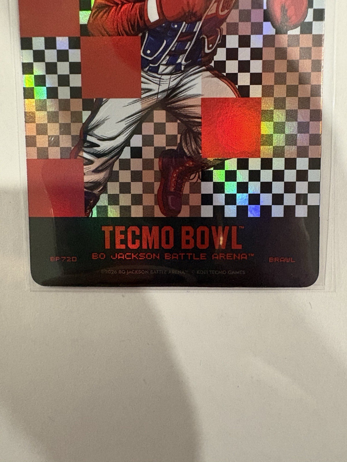 2026 Tecmo Bowl “Bank Robber” Carl Banks #BP720 Big Pixel Battlefoil Brawl SP