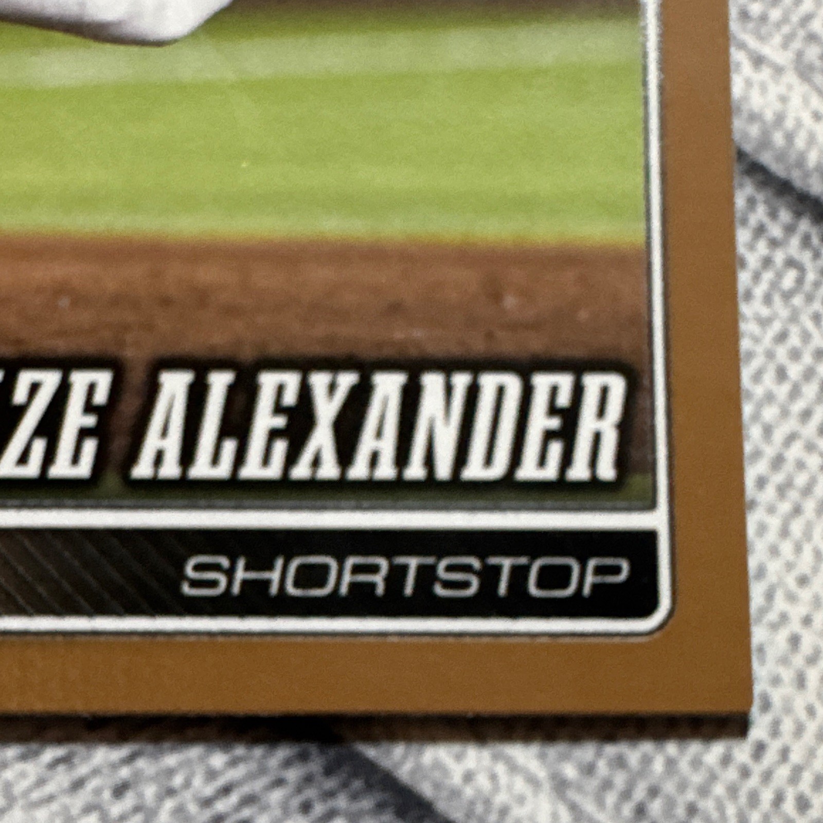 Topps 2026 Blaze Alexander Orioles #515 Gold Boarder Serial Numbered 0001/2026