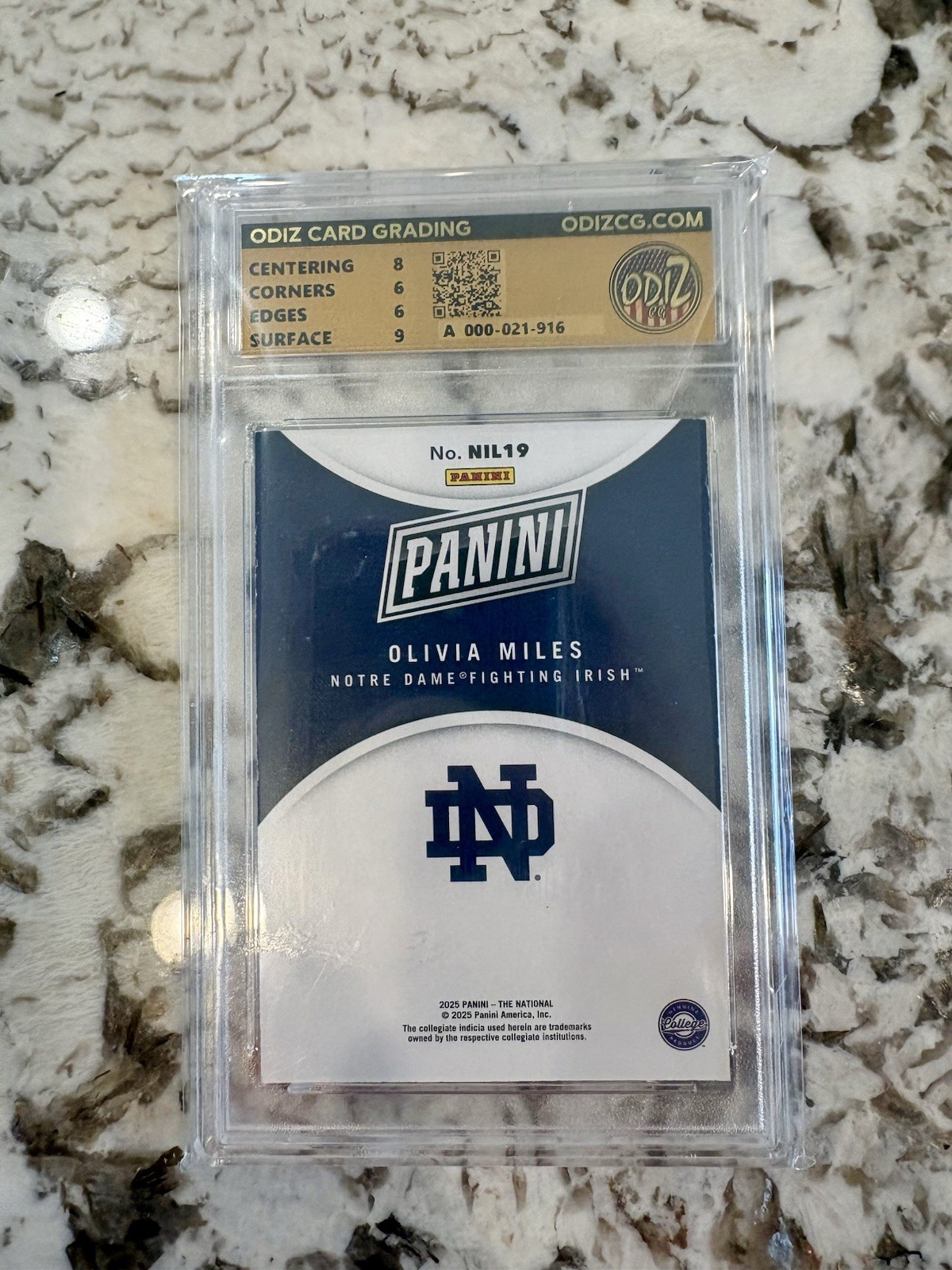 2025 Panini National Convention – Nil Rated Prospect Olivia Miles #NIL19