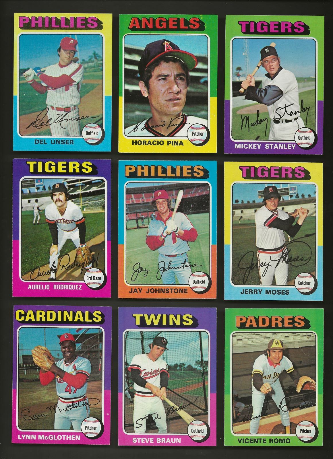 1975 Topps $.99 EACH You Pick Complete Your Set EXMT