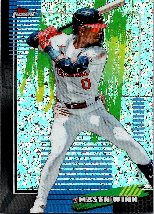 2026 Topps Finest #84 Masyn Winn Mini Diamond