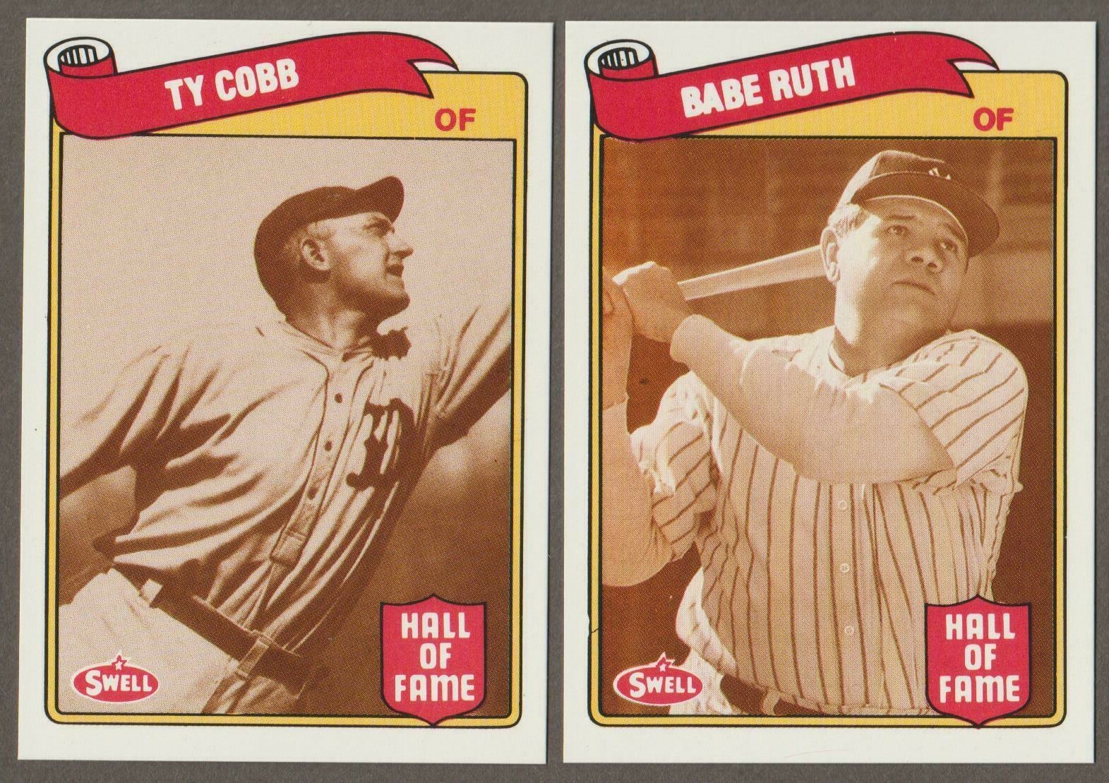 1989 SWELL BASEBALL GREATS YOU PICK #1 – #135 – **** FREE SHIPPING ****