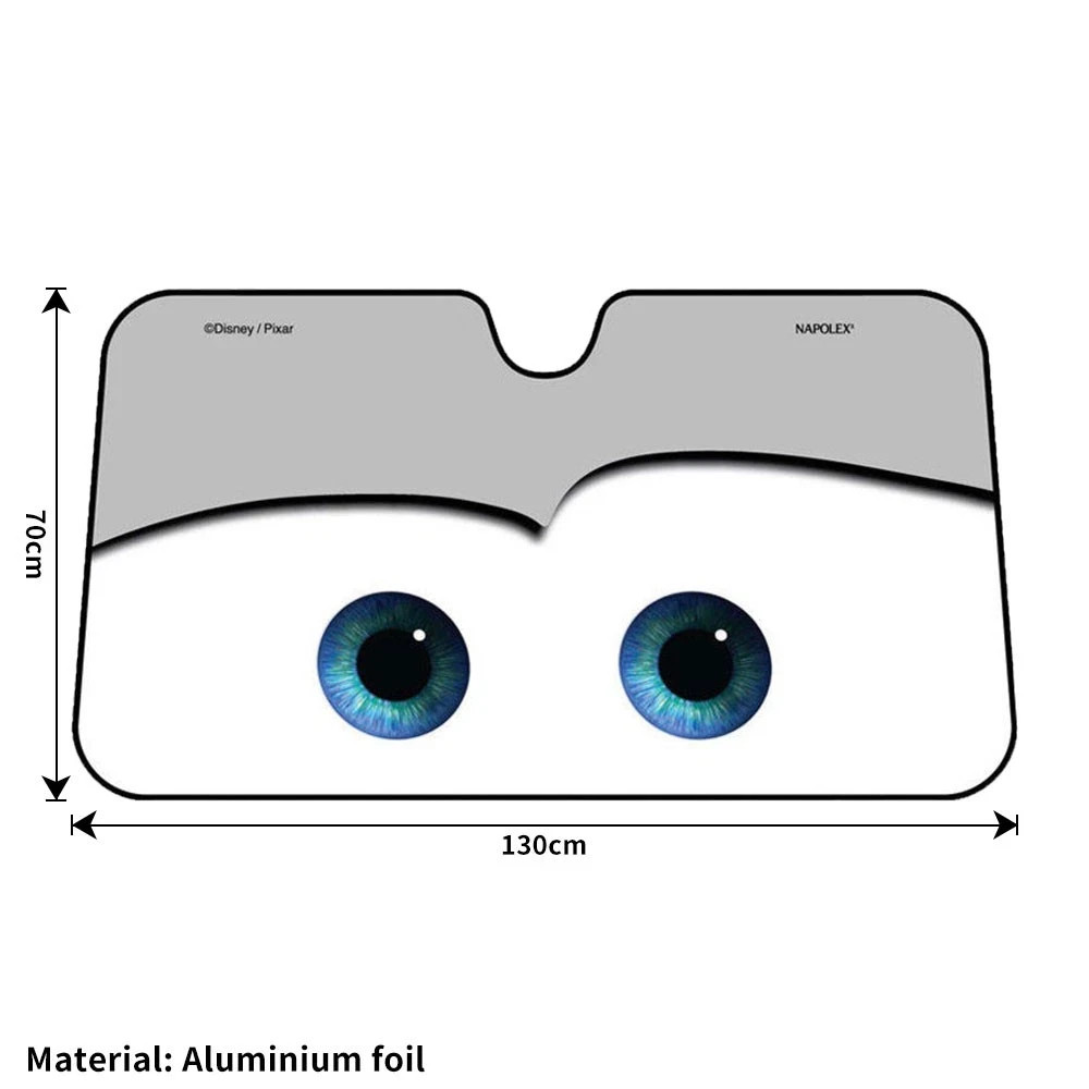 Car Windshield Sun Shade Cartoon Eye Visor SUV Auto Front Window Shield Cover OY