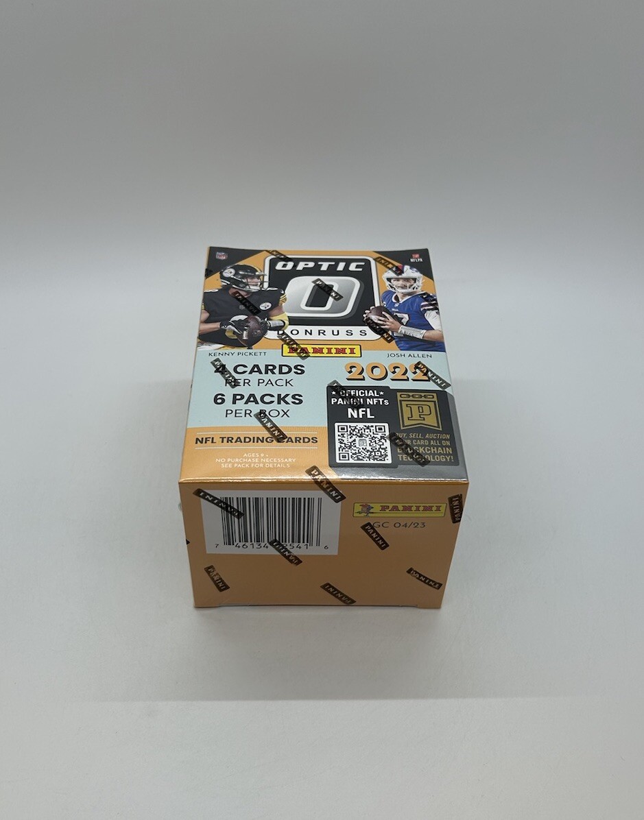 2022 Donruss Optic NFL Football Factory Sealed Blaster Box 24 Cards Total