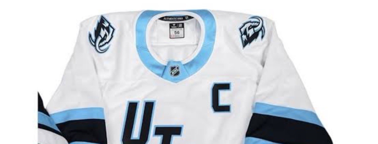 UTAH MAMMONTH 4.5″ x 3″ OFFICIAL NHL JERSEY SHOULDER PATCH **NOW IN STOCK**